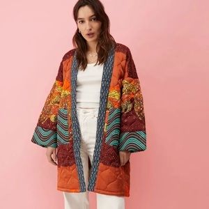 UO Ivy Patchwork Quilted Jacket